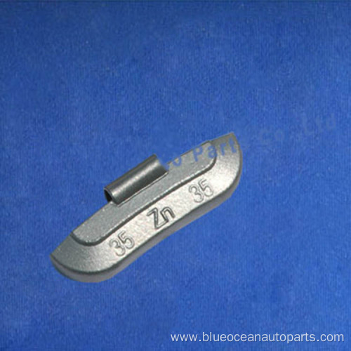 35g sticker tape balance zinc wheel weights clip